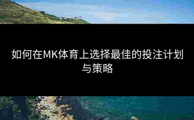 如何在MK体育上选择最佳的投注计划与策略