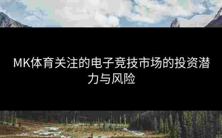 MK体育关注的电子竞技市场的投资潜力与风险